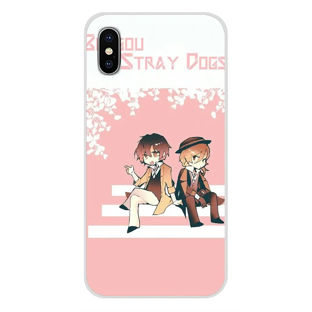 Аксессуары чехлы для телефонов Япония Bungou бродячие собаки Samsung Galaxy S4 S5 MINI S6 S7 edge S8