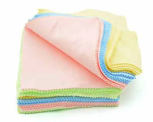 

Оптовая продажа, 14 см x 14 см, индивидуально упакованная зеркальная полировальная Ткань для очистки ювелирных изделий