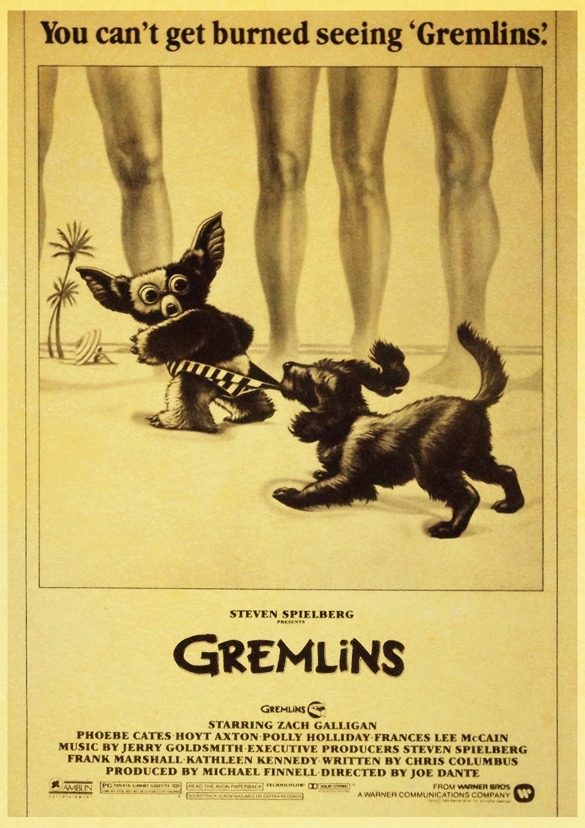Фильм Gremlins Ретро плакат печатает высокое качество настенные наклейки для гостиной украшения дома