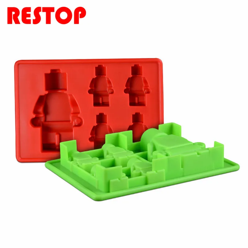 LEGO Mindstorms силиконовый лед лоток силиконовые торт формочка для конфет силиконовая