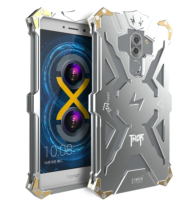 Металлический Чехол Zimon из авиационного алюминия для Huawei Honor 9 Lite 6X x X6 BLN L21/HuaWei GR5