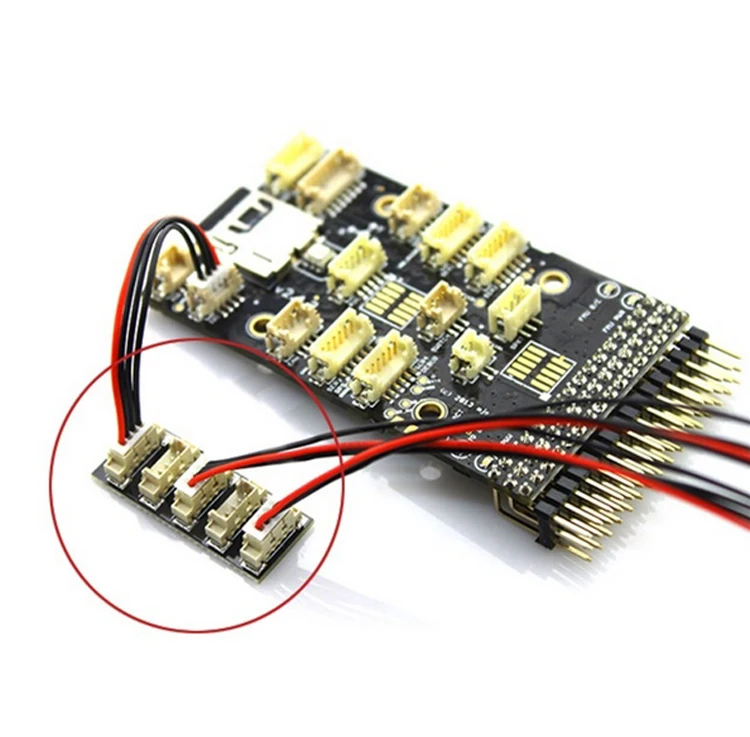 4 шт. Pixhawk px4 pix FC I2C разветвитель в 1 Разделитель для радиоуправляемых самолетов