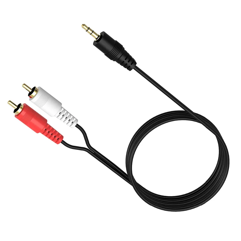 Беспроводной аудиоадаптер CHELINK Bluetooth 5 0 для кабеля RCA 3 аудиокабель 2RCA мм Кабель AUX