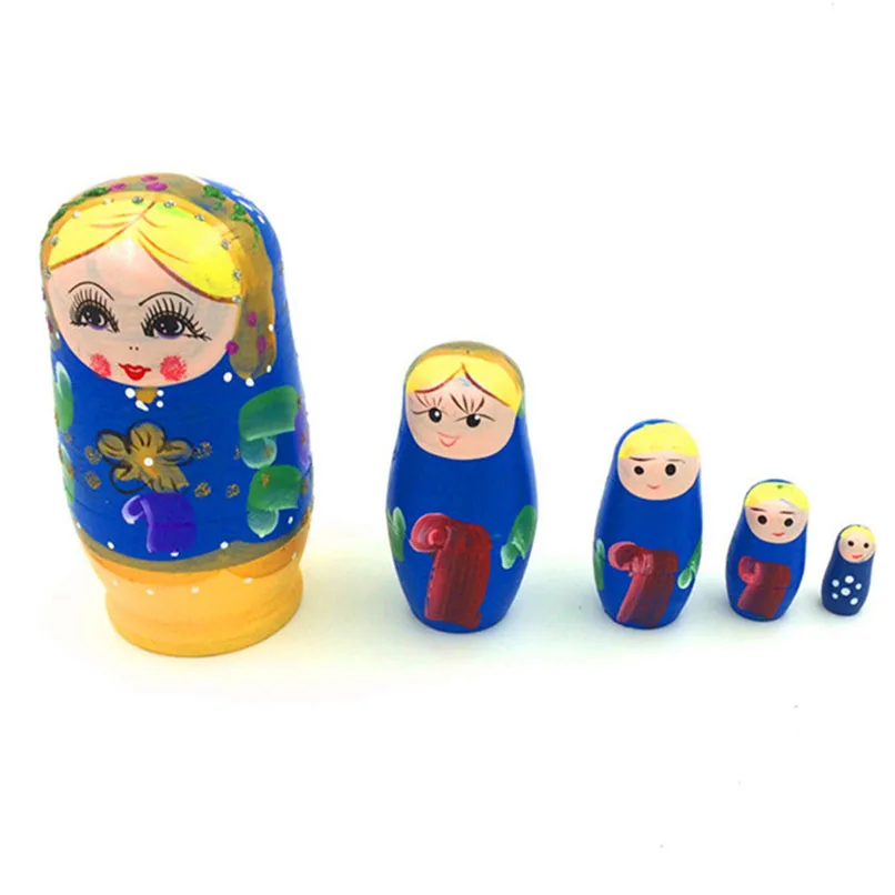 Семейная Игра туристический сувенир 6 5 см шт./компл. кукла-матрешка Обучающие