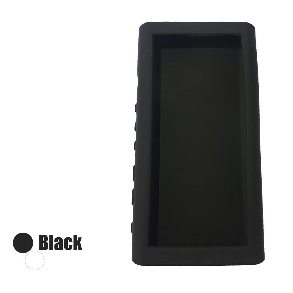 Силиконовый мягкий кожаный чехол для sony NW ZX300 ZX300A mp3 плееров Walkman гелевый черный