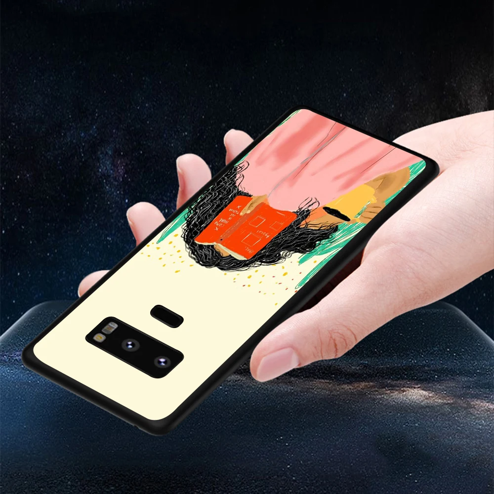 Мягкий чехол для телефона Lavaza Space girl Samsung Galaxy S8 S9 S10 Plus A6 A8 A9 2018 A30 A50 TPU | Мобильные