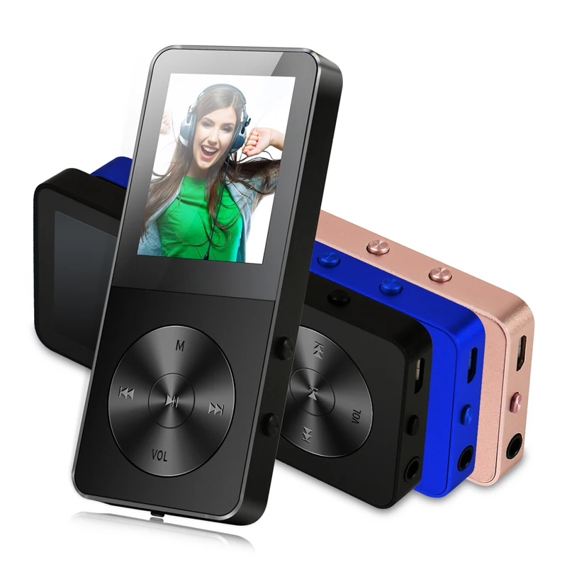 Новые металлические спортивные MP3 плеер Портативный аудио 8 ГБ с Встроенный