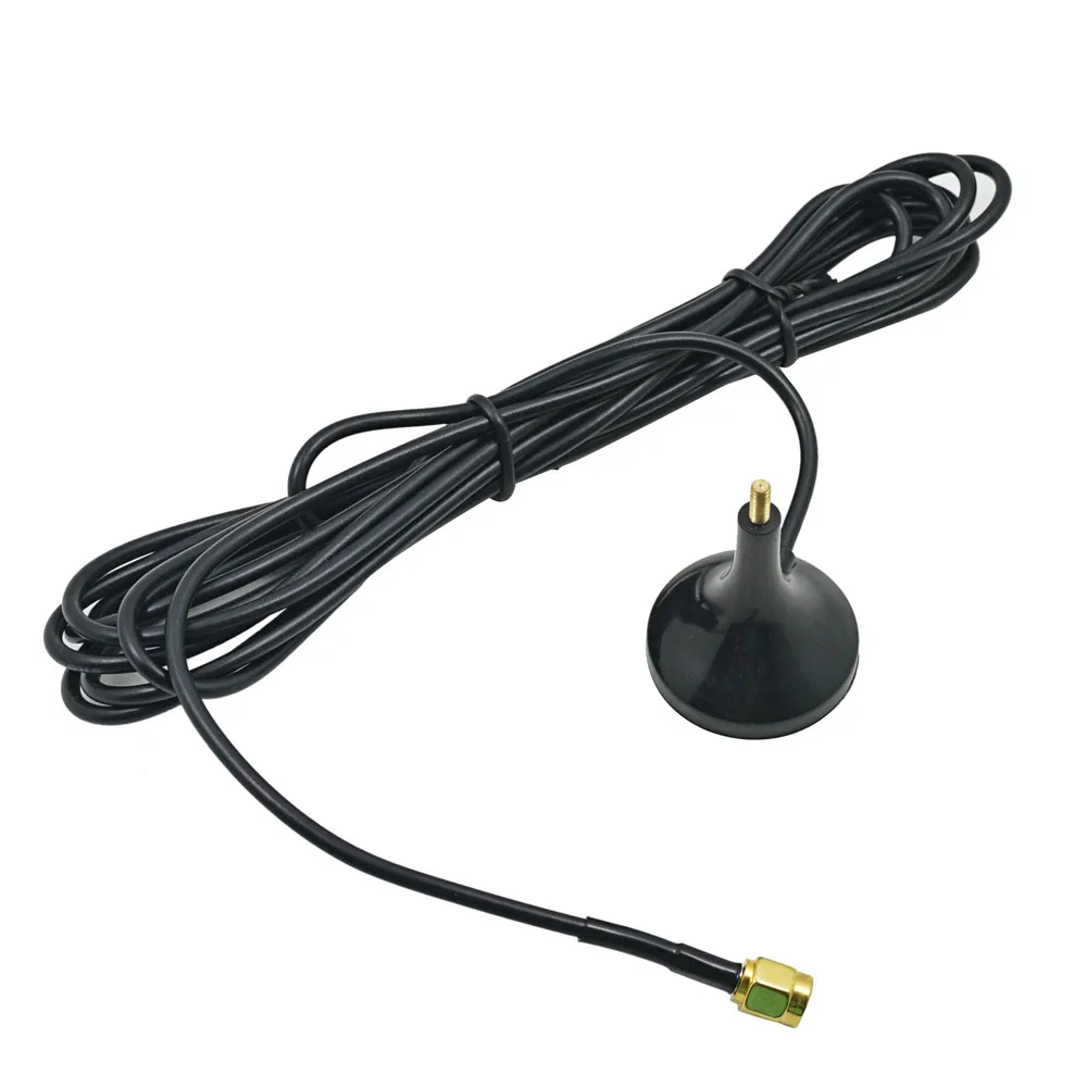 Для BaoFeng UT 106UV SMA Мужская Магнитная автомобильная антенна двухдиапазонная 144/430 МГц