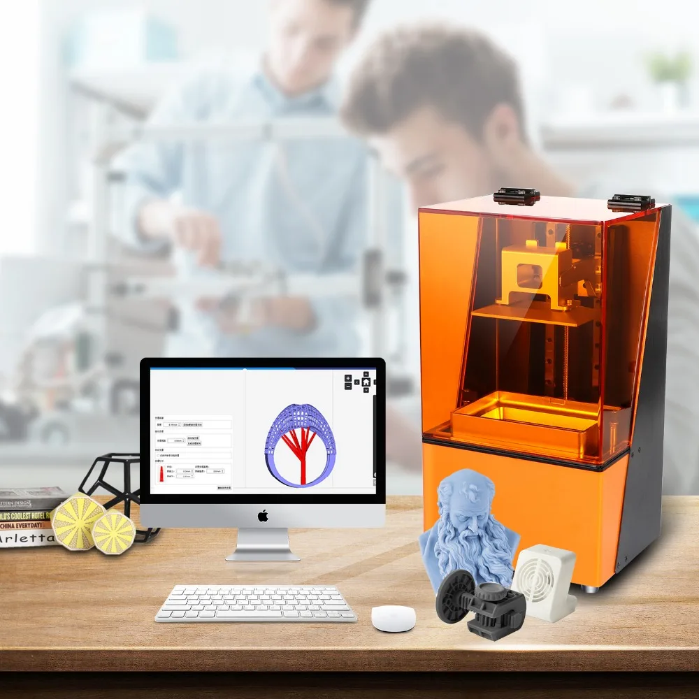 3d принтер Смола Фотон SLA/lcd УФ свет лечение слайсер Высокая точность высокая