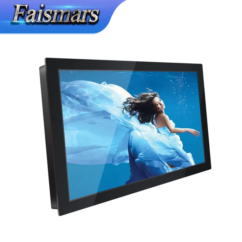 Faismars M140 RF 14 дюймов ЖК монитор резистивный сенсорный экран промышленный дисплей