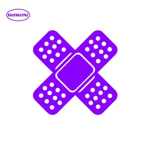 Виниловая наклейка для автомобиля HotMeiNi с поперечными лентами прикольная свежая