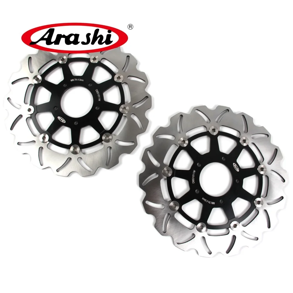 Arashi 1 пара для SUZUKI DL V-STROM 650 2004-2006 ЧПУ плавающие передние тормозные дисковые тормозные диски DL650 VSTROM 2004 2005 2006 SV 1000