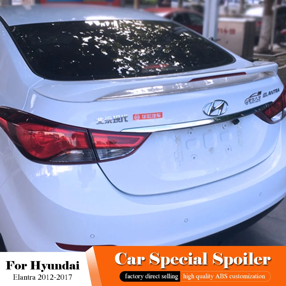 Для HYUNDAI ELANTRA 2012 2017 высококачественный АБС пластик праймер для заднего крыла