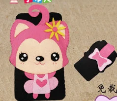 Енот серии ткань фетр комплект нетканом полотне ремесла Сделай Сам швейный набор