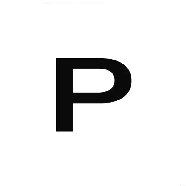 P Персонализированные ручные штампованные A-Z, 26 букв, начальные крошечные кольца в виде сердца для женщин, золотые кольца на палец, ювелирные изделия - Цвет основного камня: P