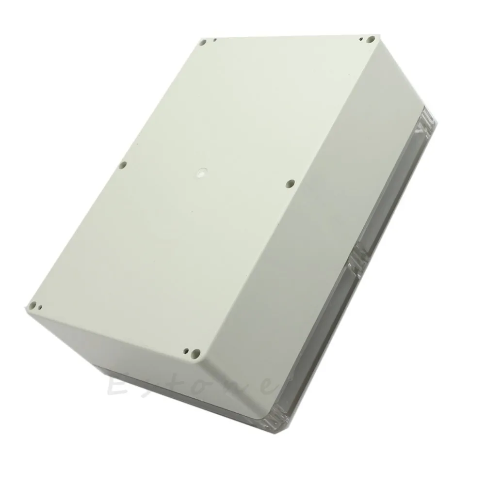 265x185x95mm Waterproof Clear Plastic Electronic Project Box Enclosure Case OCT24_40