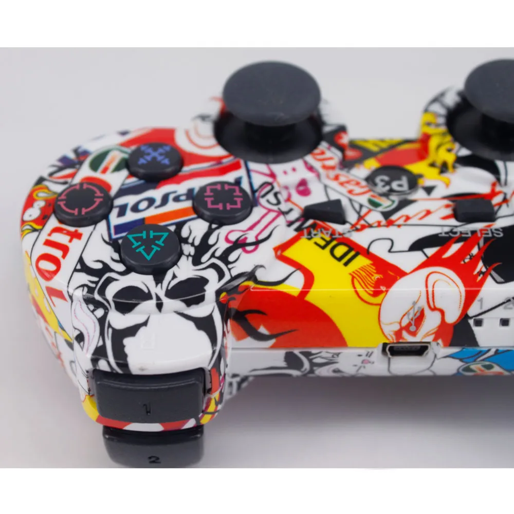 Blueloong беспроводной контроллер двойной вибрации джойстик SIXAXIS игровой коврик для