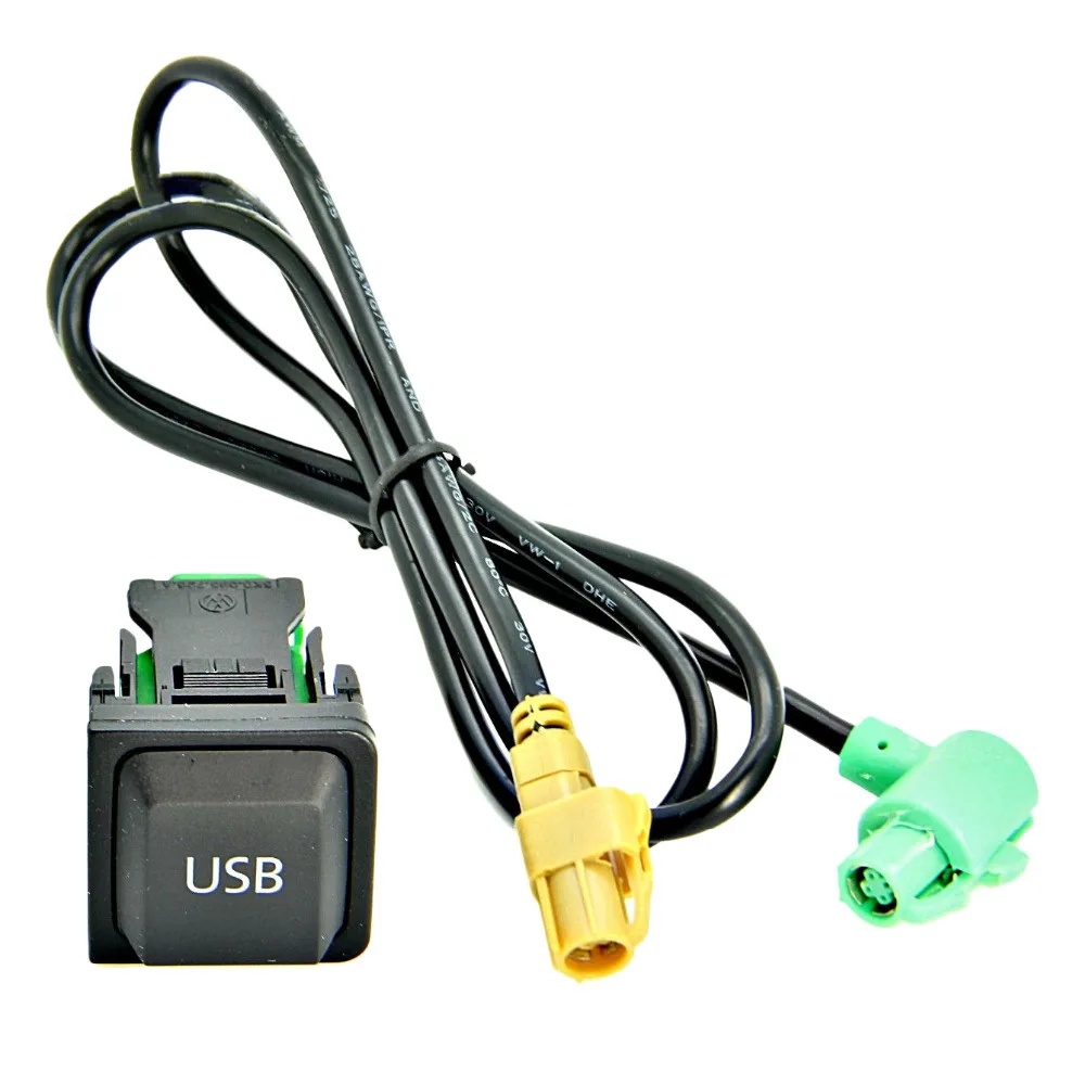 Lonleap автомобиль USB вспомогательный переключатель кабель для RCD510 RCD310 VW Golf/GTI/R MK5 MK6