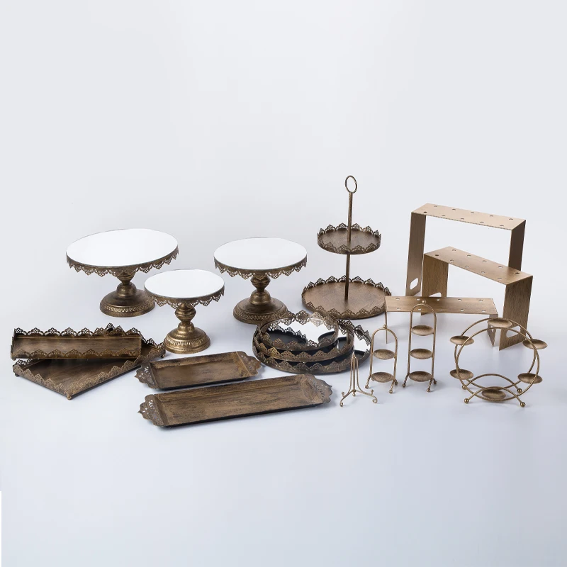 Кружевной десертный стол искусственная акриловая плитка свадебная композиция |