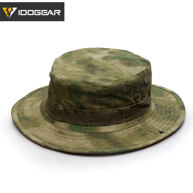 AT-FG IDOGEAR Военная армейская тактическая шляпа Bonnie для спорта на открытом воздухе, рыбалки, Походов, Кемпинга, кепка 3607 - Цвет: AT-FG