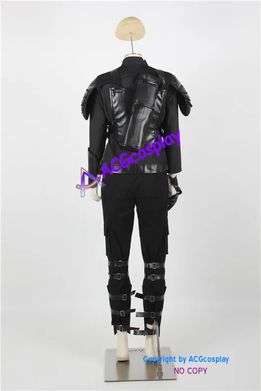 Костюм для косплея Katniss Everdeen из Голодных игр черная версия acg косплей|cosplay costume|hunger