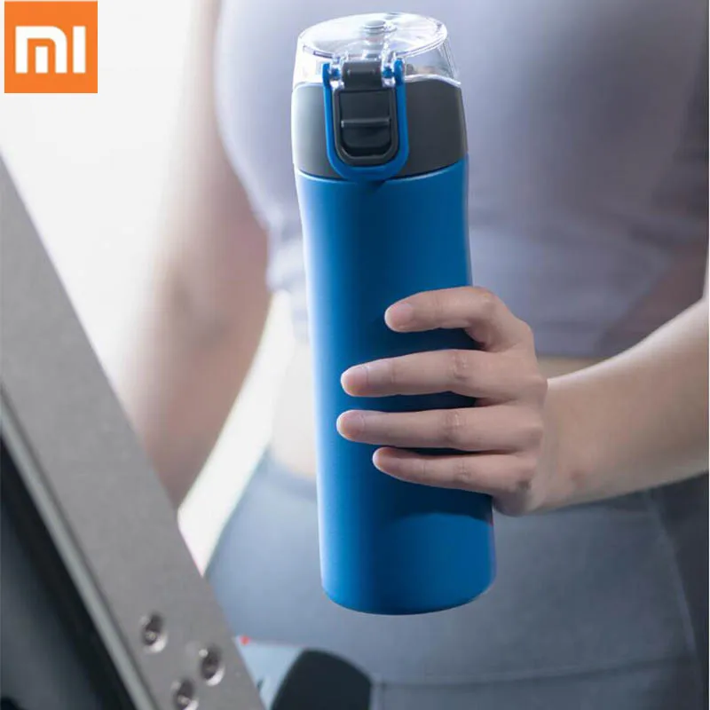 Xiaomi FH 500 мл спортивный термос чашка Питьевая Бутылка портативная герметичная 316 нержавеющая Спортивная бутылка для холодной и горячей воды