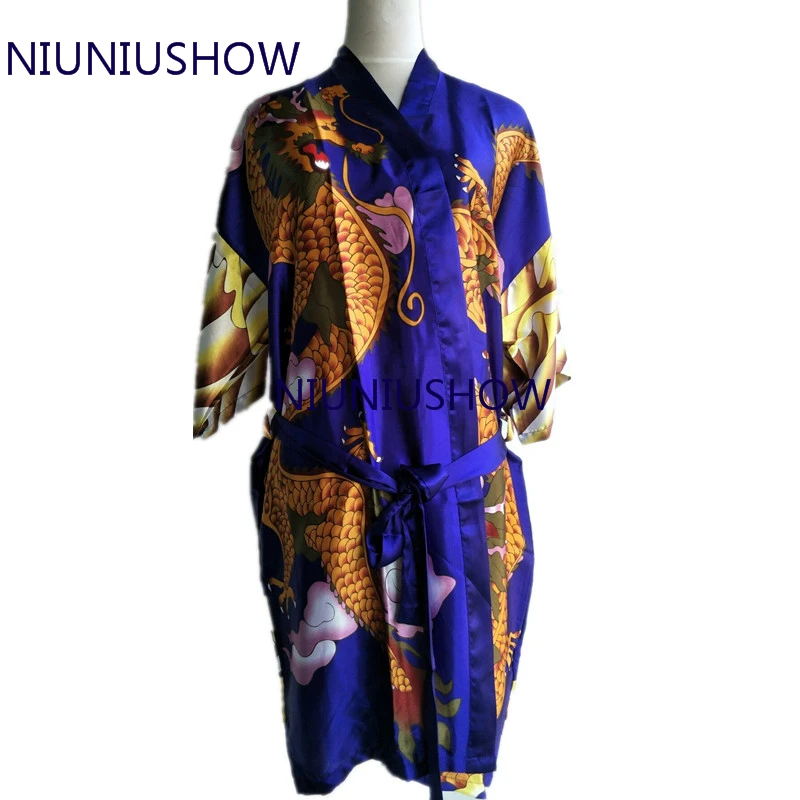 Горячая Распродажа зеленое женское Белье для сна банный шелковый халат