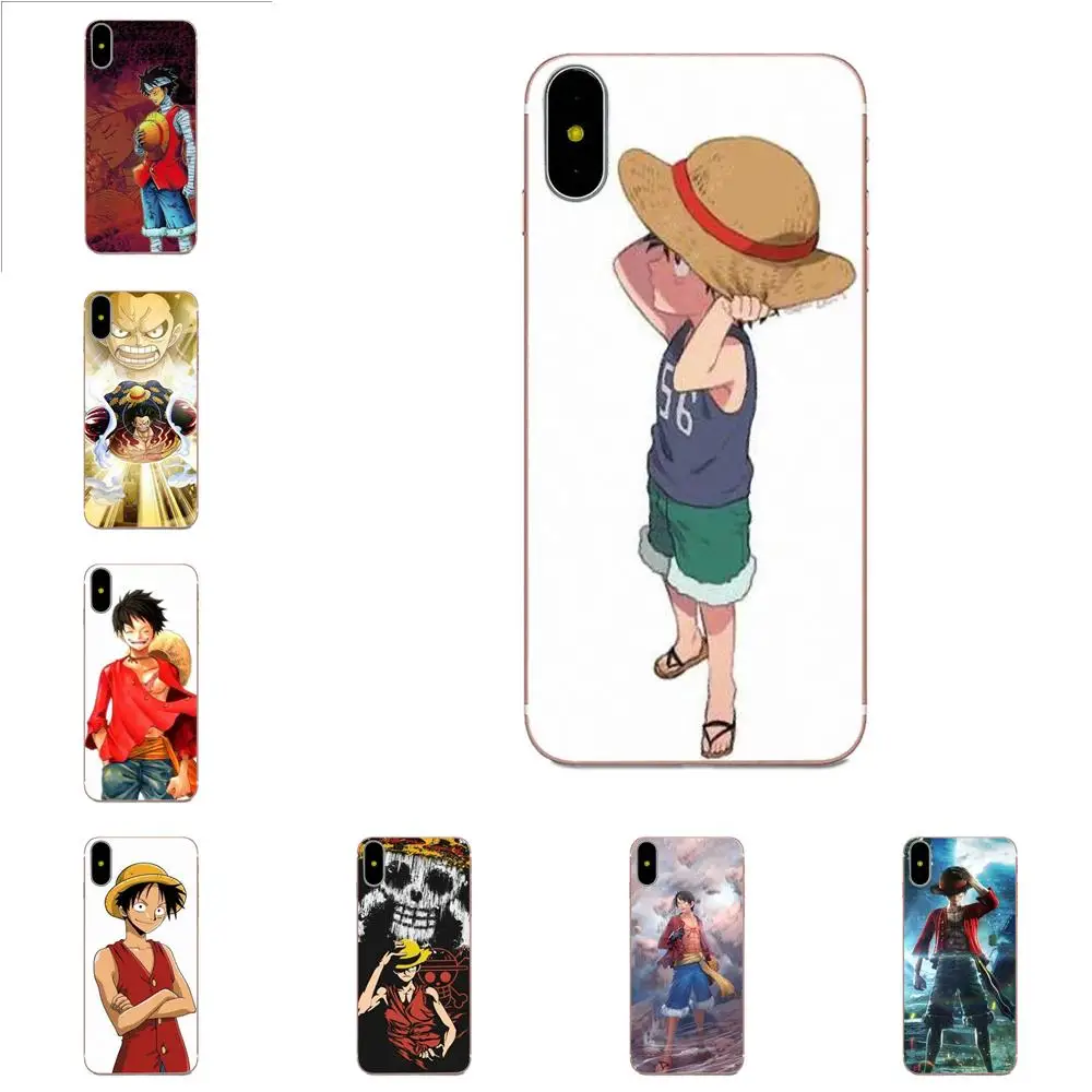 Мягкие TPU футляры для мобильных телефонов htc 530 626 628 630 816 820 один A9 M7 M8 M9 M10 E9 плюс U11 Moto G G2 G3 G4 G5 Луффи Одна