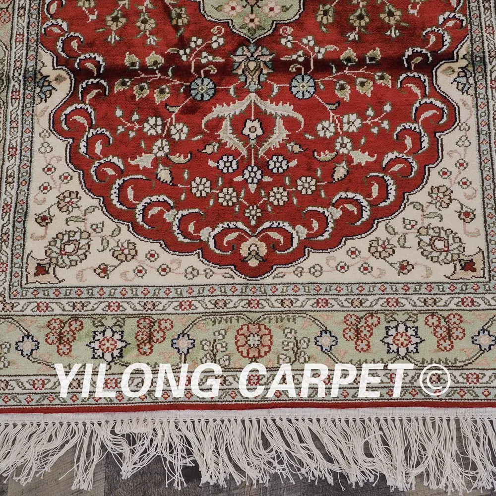 Традиционный персидский дизайнерский коврик ручной работы YILONG 2 5 'x 4' прочный