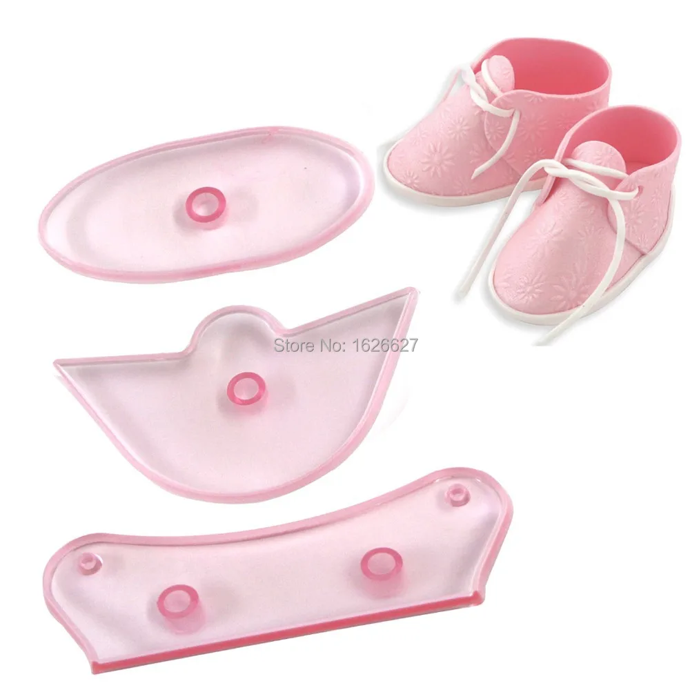3 шт./компл. пластиковые формы для украшения тортов|cake decorating tools|decorating toolsshoe cutter |