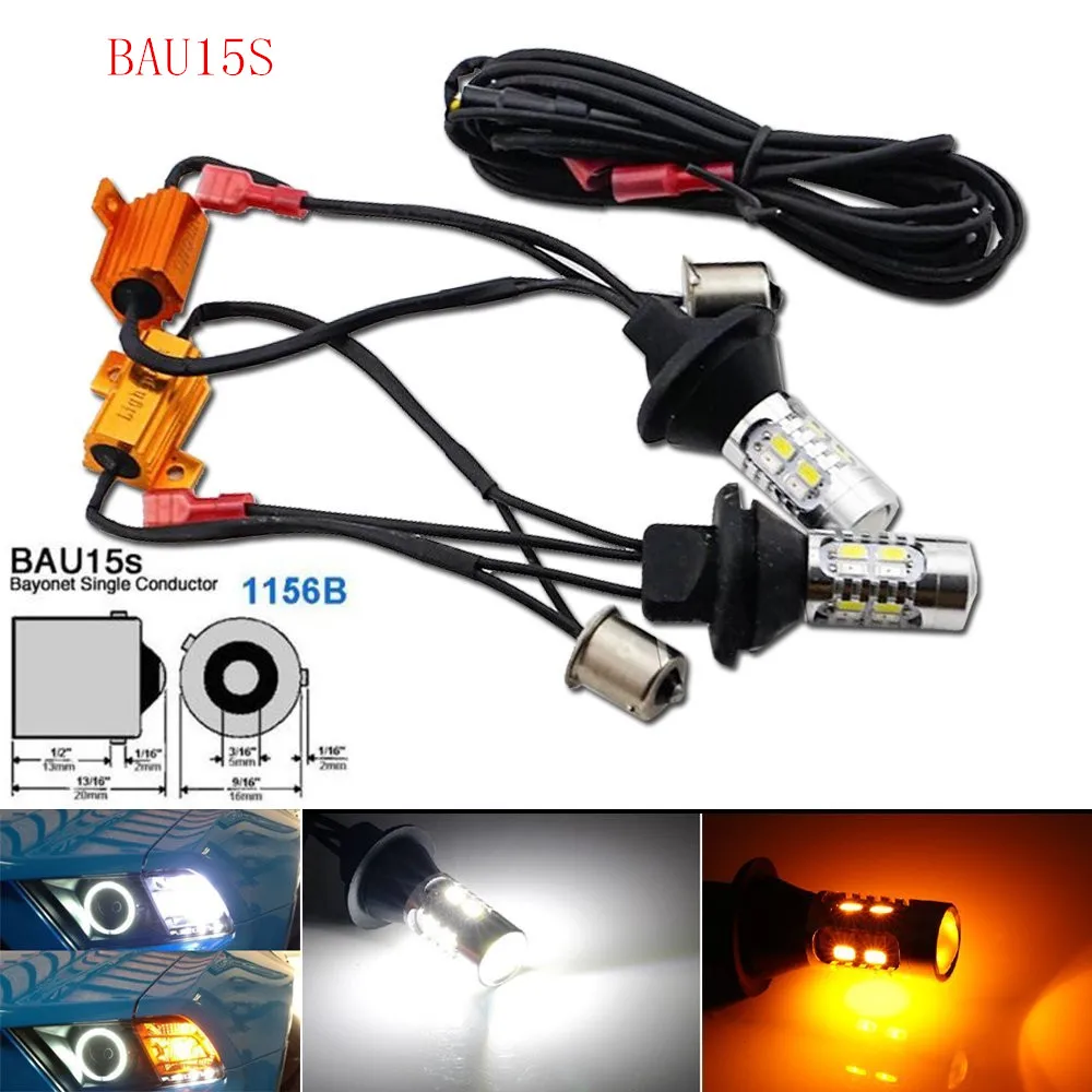 Автомобиль горки светодиодный для спереди Dual-Функция DRL (или парковка