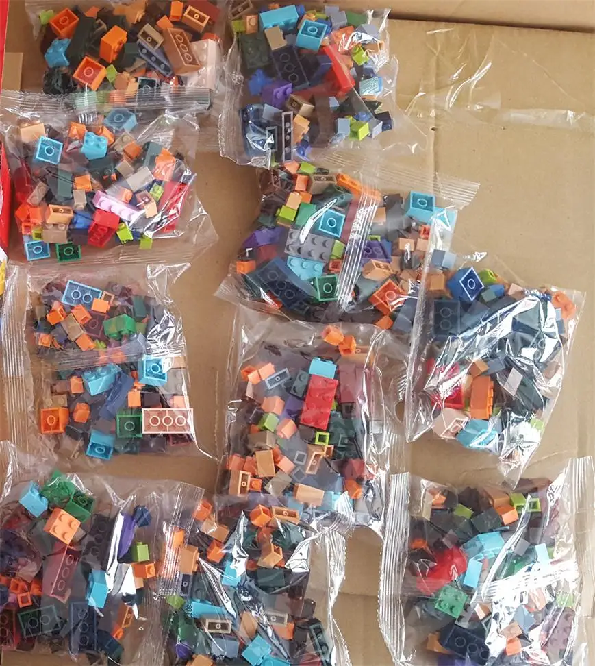 1000 шт оптом пластиковые строительные блоки для данные аукциона образовательные