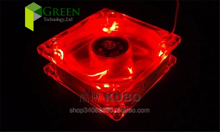 AKASA DFS802512M 80 мм 8 см 80*80*25 светодиодный вентилятор охлаждения 12 В постоянного тока 1 4