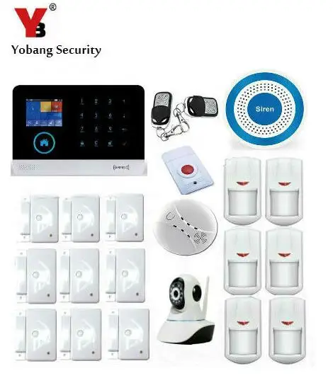 Охранная система Yobang для дома и офиса охранная сигнализация взлома HD IP-камера