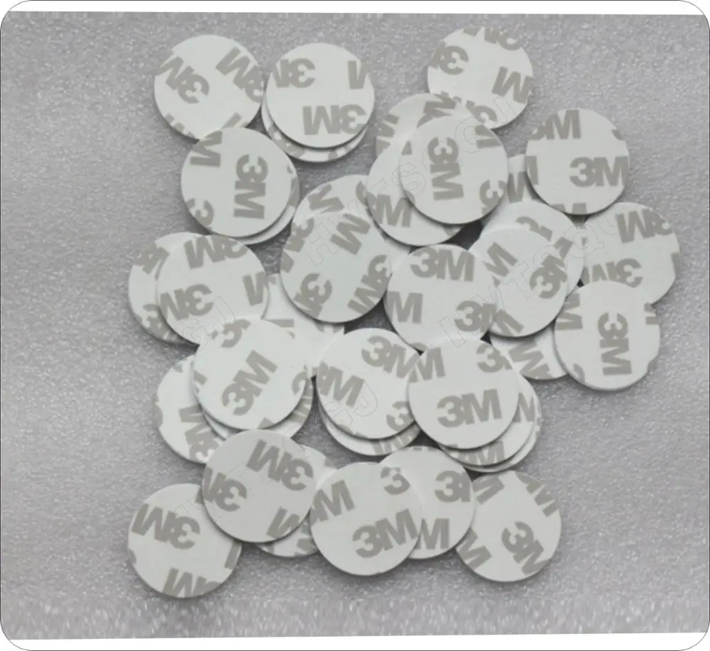 50pcs 13.56Mhz CUID RFID Adhesive Sticker Round Coin Card Changeable Rewritable Copy Clone Proximity | Безопасность и защита