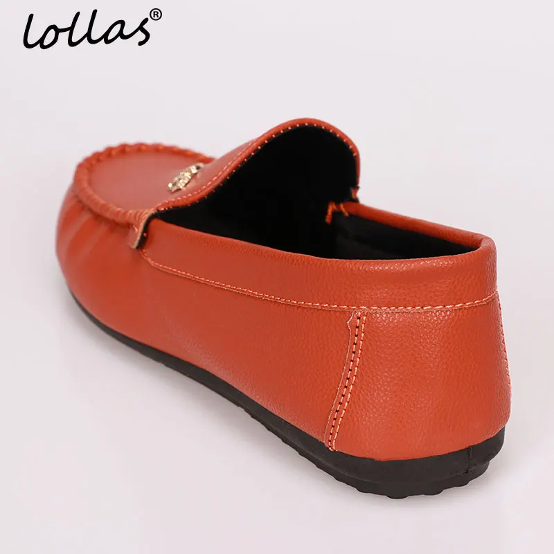 Lollas Для мужчин из искусственной кожи Лоферы Повседневное Мягкие Мокасины Slip On
