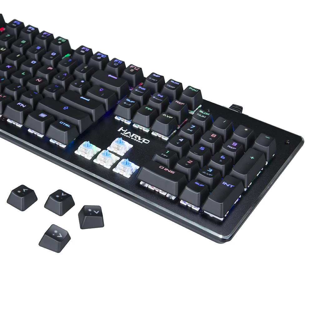 MARVO KG935 игровая клавиатура, светодиодный, с подсветкой, Игровая клавиатура, USB Проводная, профессиональная клавиатура для настольного компьютера