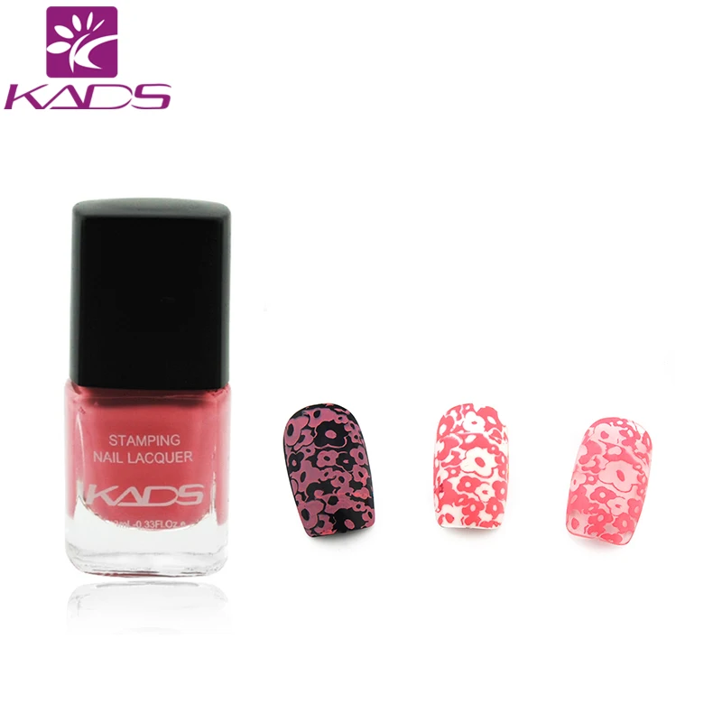 KADS Горячий Продавать Светло Розовый Искусства Ногтя Стемпинга Польский магия