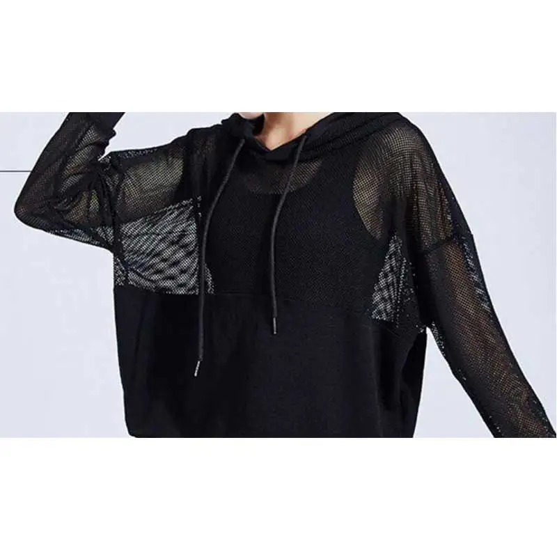 Женские толстовки для спортивных тренировок одежда фитнеса свитшоты Женская