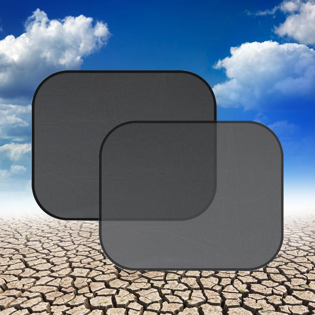 2 шт. козырек Защита от УФ-лучей Стайлинг солнцезащитный боковое окно щит