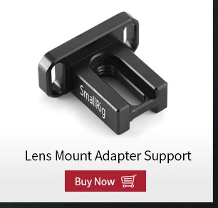SmallRig QR Половина Клетка для Blackmagic Дизайн Карманный кинотеатр камера BMPCC 4K 6K со встроенной Manfrotto 501PL пластина NATO Rail-2255