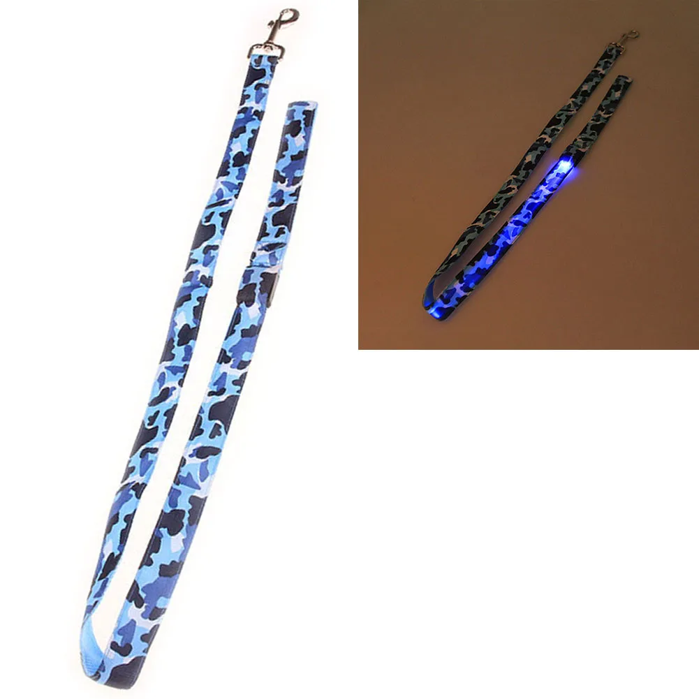 СВЕТОДИОДНЫЙ световой поводок для собаки Training эластичный Поводок Банджи Canine