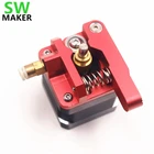 Обновление Алюминий сплав MK8 экструдер bowden в комплекте пульт дистанционного управления расстояние экструдер 1,75 мм для Creality CR-7 CR-8 CR-10 3D принтер