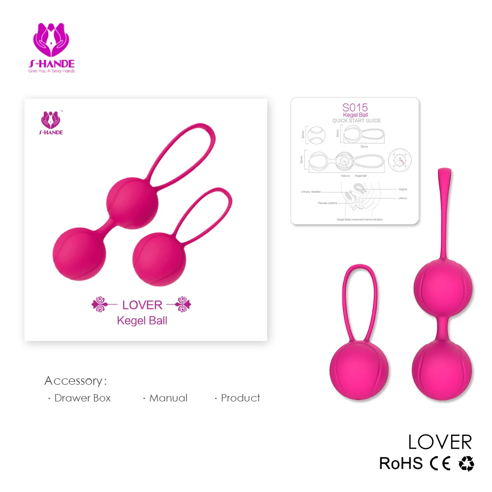 Водонепроницаемый Кегеля мяч влагалище вагинальные упражнения тренер люблю Бен