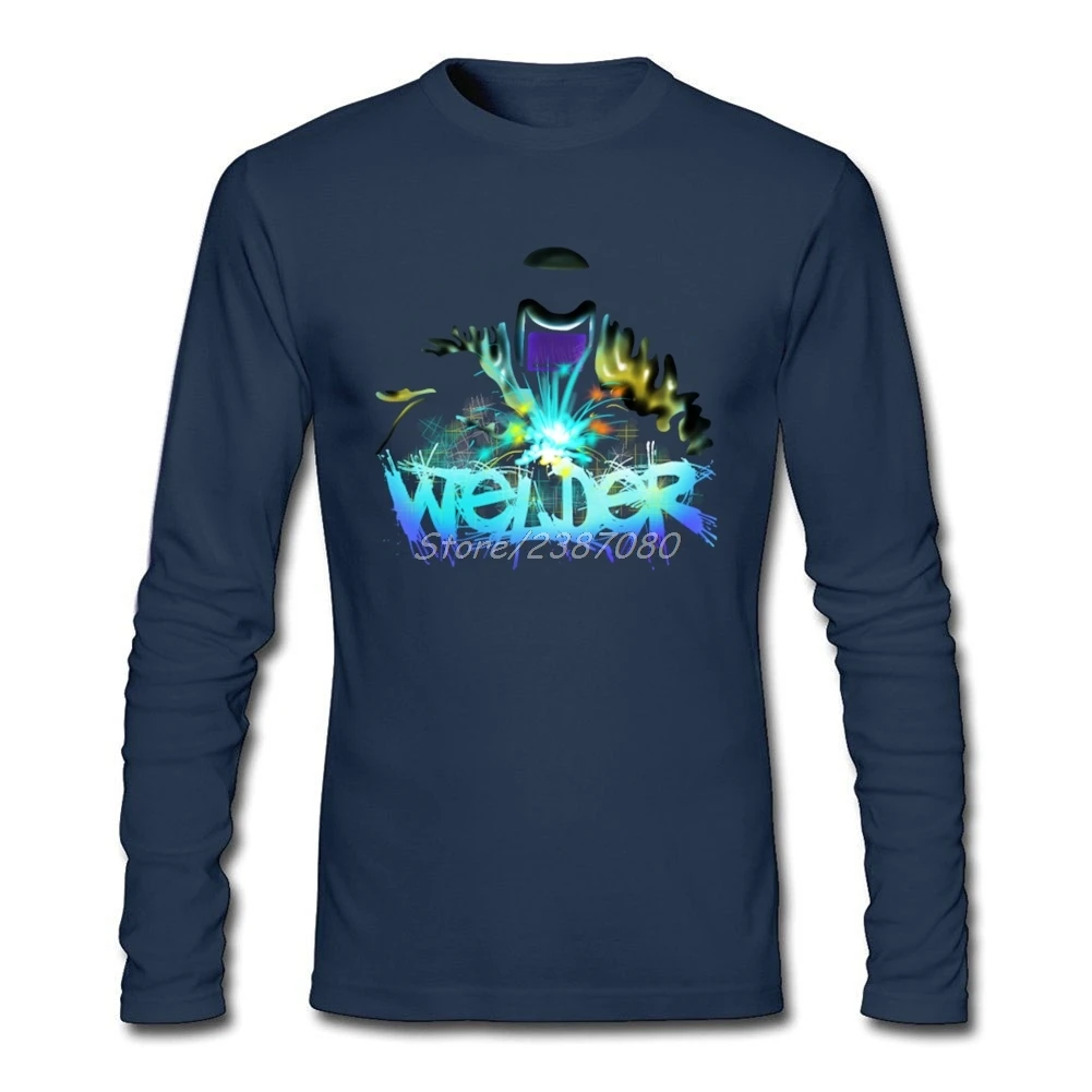 Welders T Shirt Long Sleeve T-shirts 2020 New Couples Cotton Shirts Мужская одежда