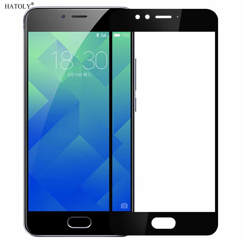 Закаленное стекло для Meizu M5S 1 шт. Защита экрана полное покрытие Meilan 3D пленка с