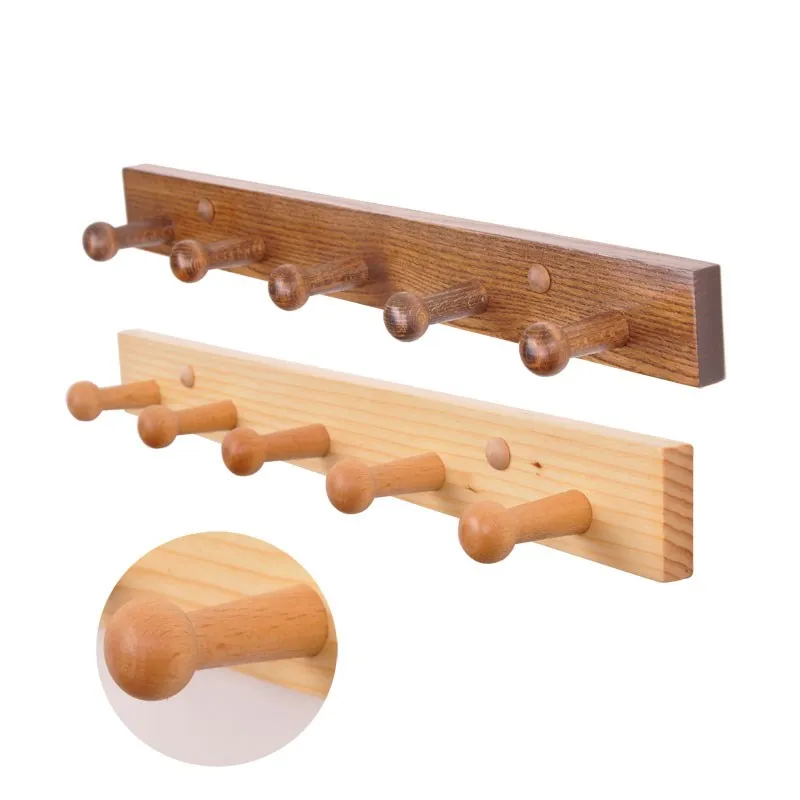 Современная Простая вешалка 2 цветов крючок для изготовления натуральной