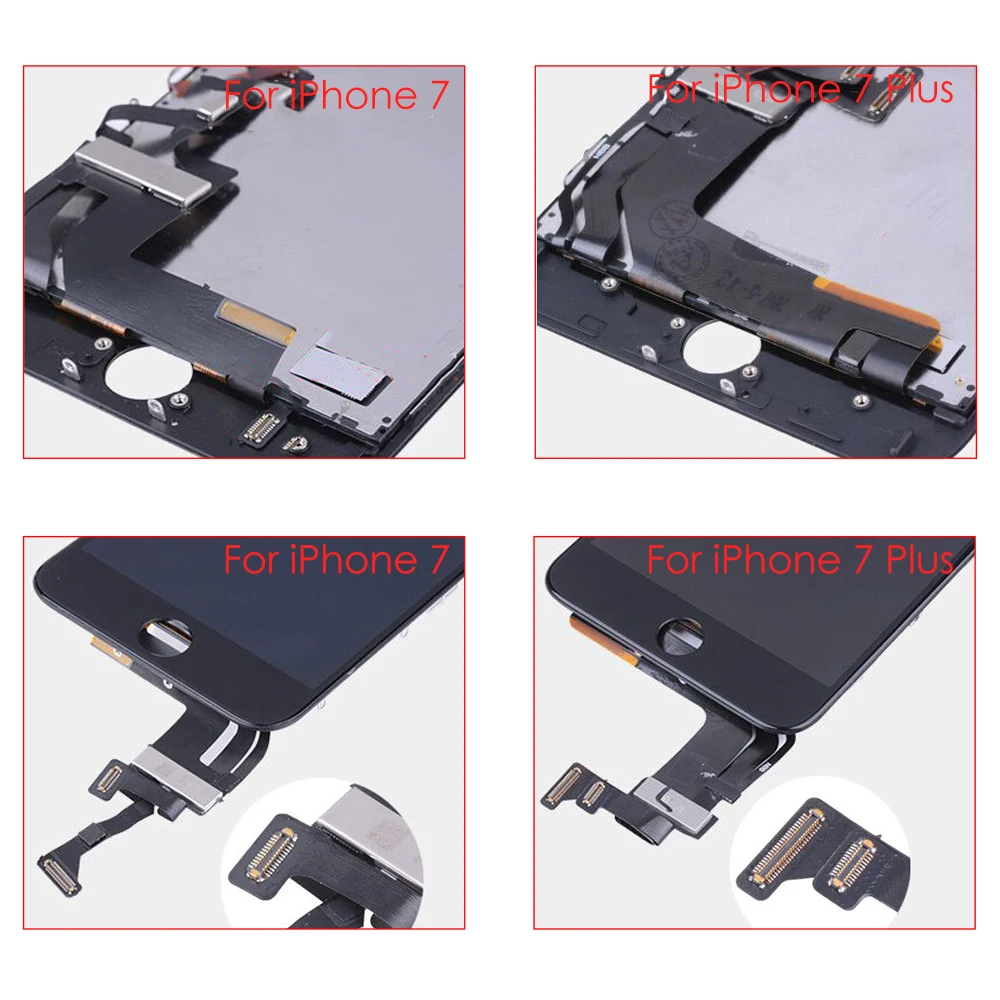 С 3D Force Touch с инструментом и закаленным стеклом для iphone 7 дисплей экран дигитайзер