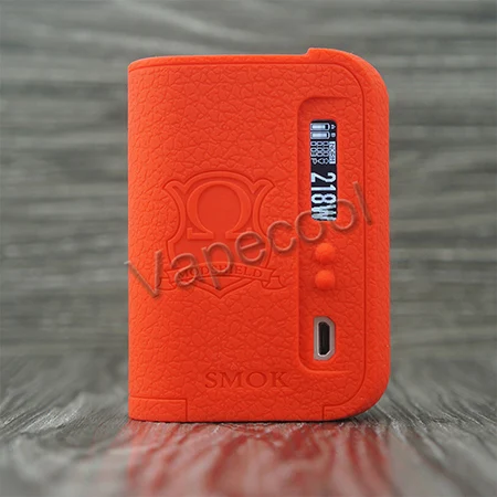 2 шт. чехол smok osub king 220 Вт или силиконовый резиновый чехол-накладка для Smoktech osub king 220 Вт vape mod - Цвет: Red