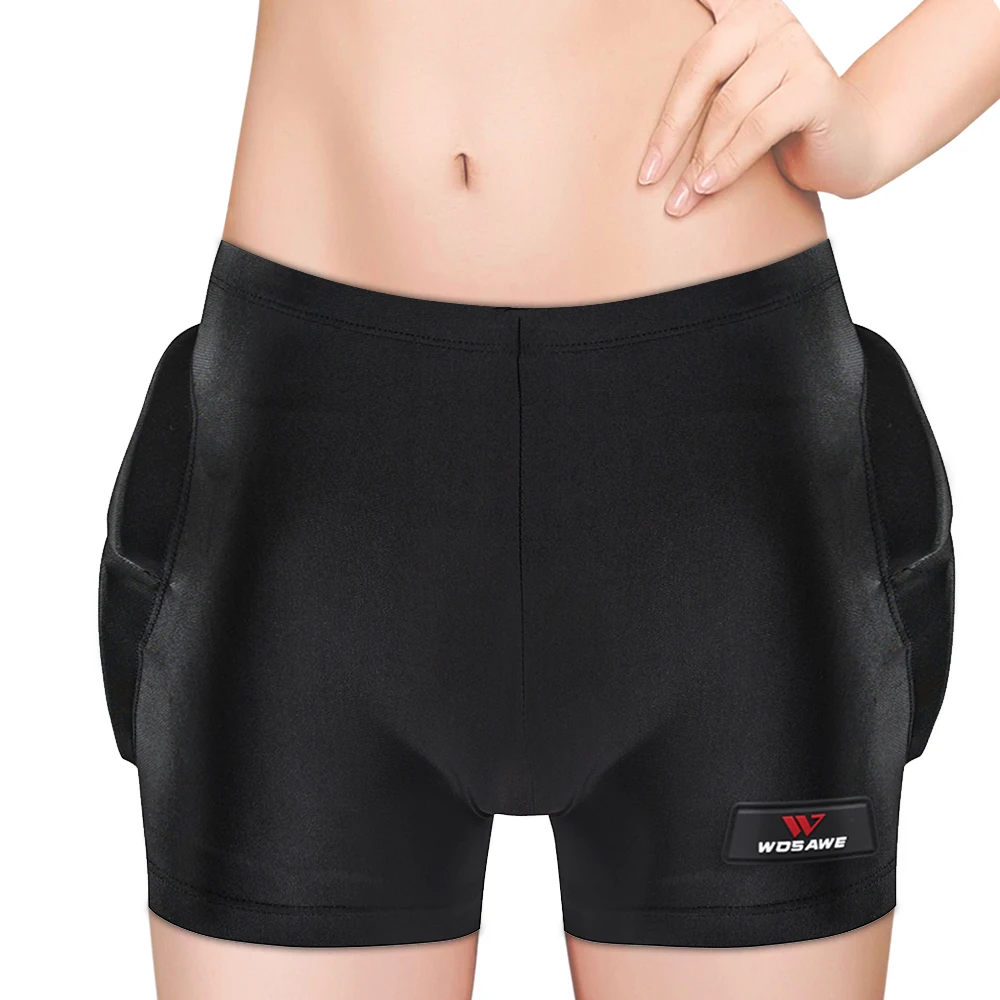 hip protector WOSAWE/детский нагрудный протектор для позвоночника, набедренная накладка, защитное снаряжение для детей 4-16 лет, детский мотоциклетный защитный щиток, лыжный сноуборд, куртки - Цвет: hip protector